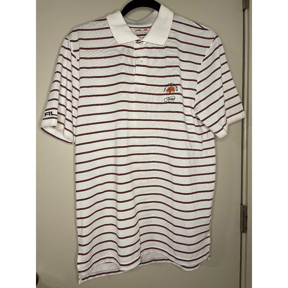 RLX Ralph Lauren Golf Shirt Kiawah Island The Ocean Course Size Medium